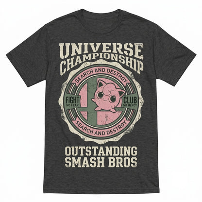 Vintage Mineral Garment Dyed Cute Pink Singing Monster Anime Graphic Oversized Unisex TShirt