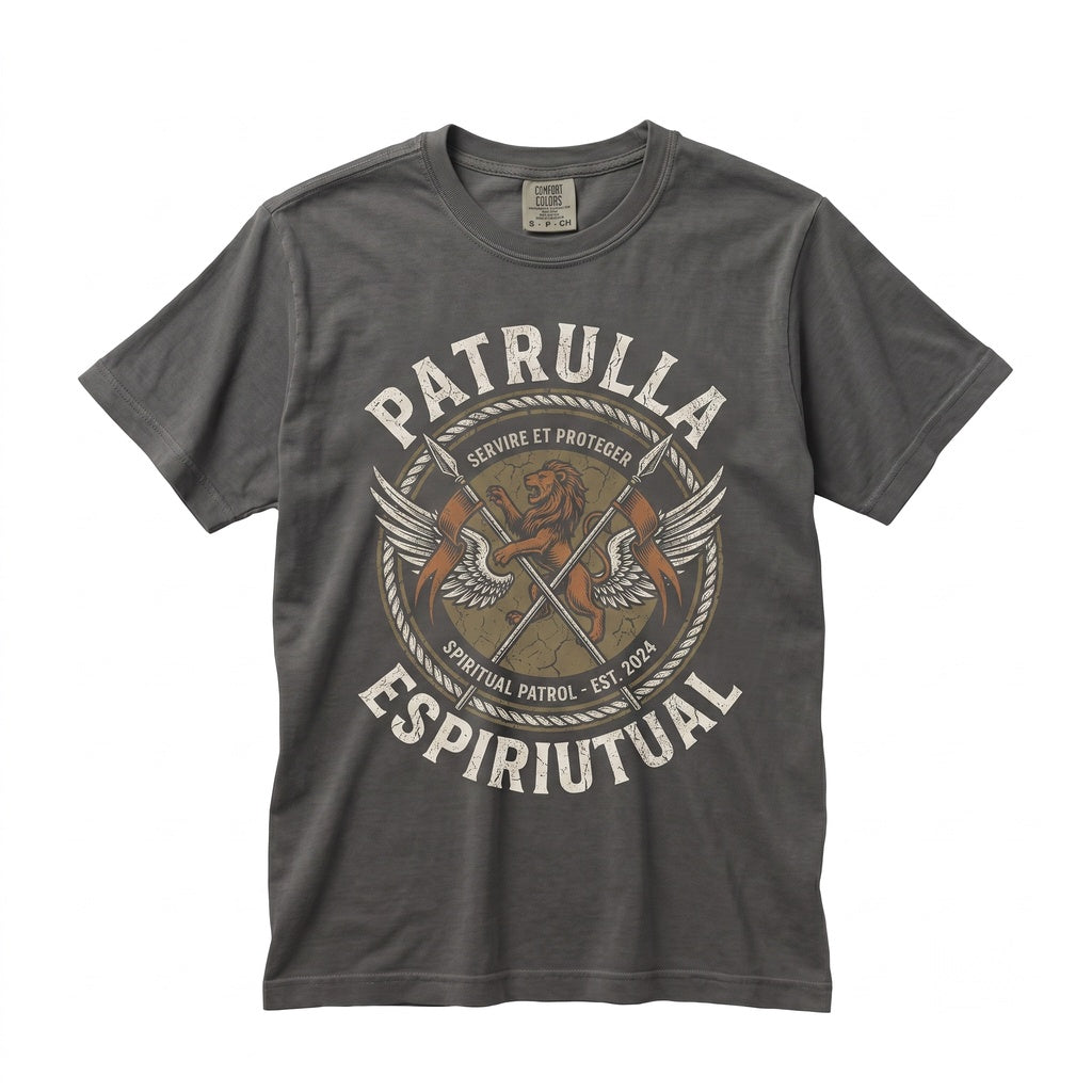 Funny Spanish Church Humor Spiritual Squad Graphic Top Gift Unisex TShirt