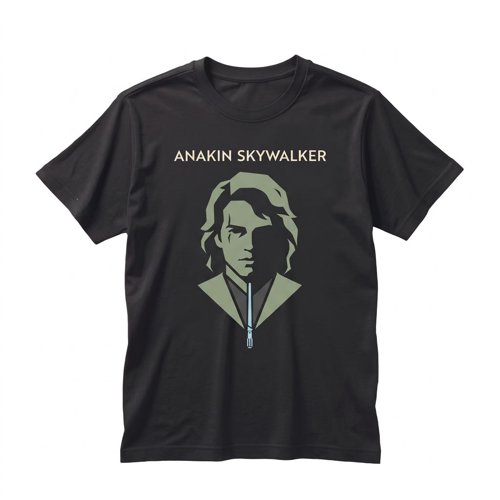 Anakin Skywalker Graphic Jedi Sith Darth Vader Sci-Fi Prequel Tribute Fan Gift Unisex TShirt