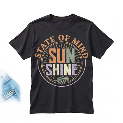 Sunshine Colorful Pastel Beach Ready Summer Vacation Graphic Unisex TShirt
