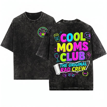 Cool Mama Social Club Life Mothers Day Gift Unisex Wash T-Shirt