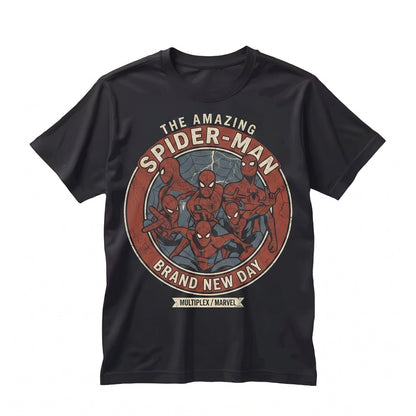 Vintage Arachnid Hero Graphic Comic Book Brand New Day Fan Apparel Unisex TShirt