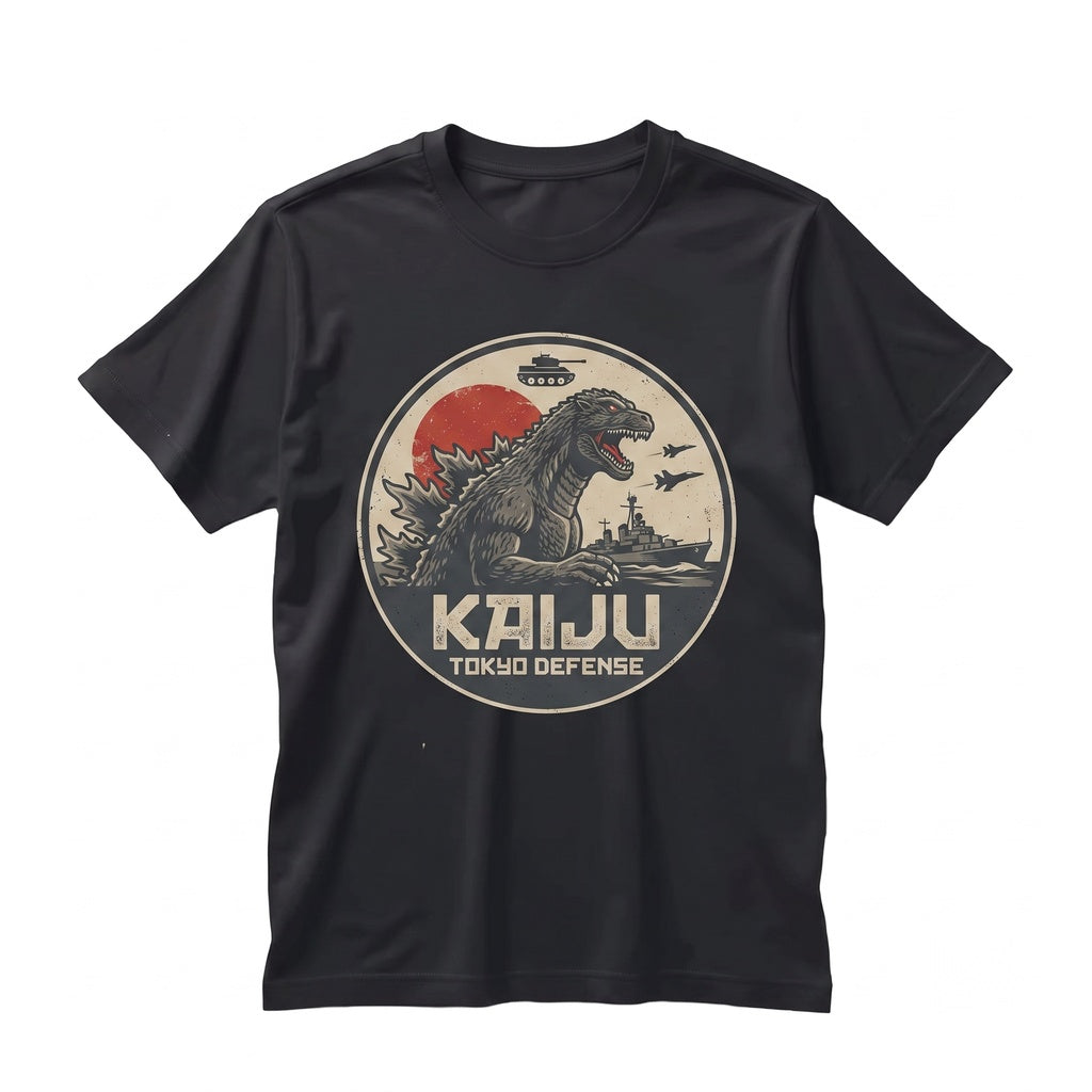 Vintage Kaiju Giant Monster Retro Arcade Pixel Gaming Unisex TShirt