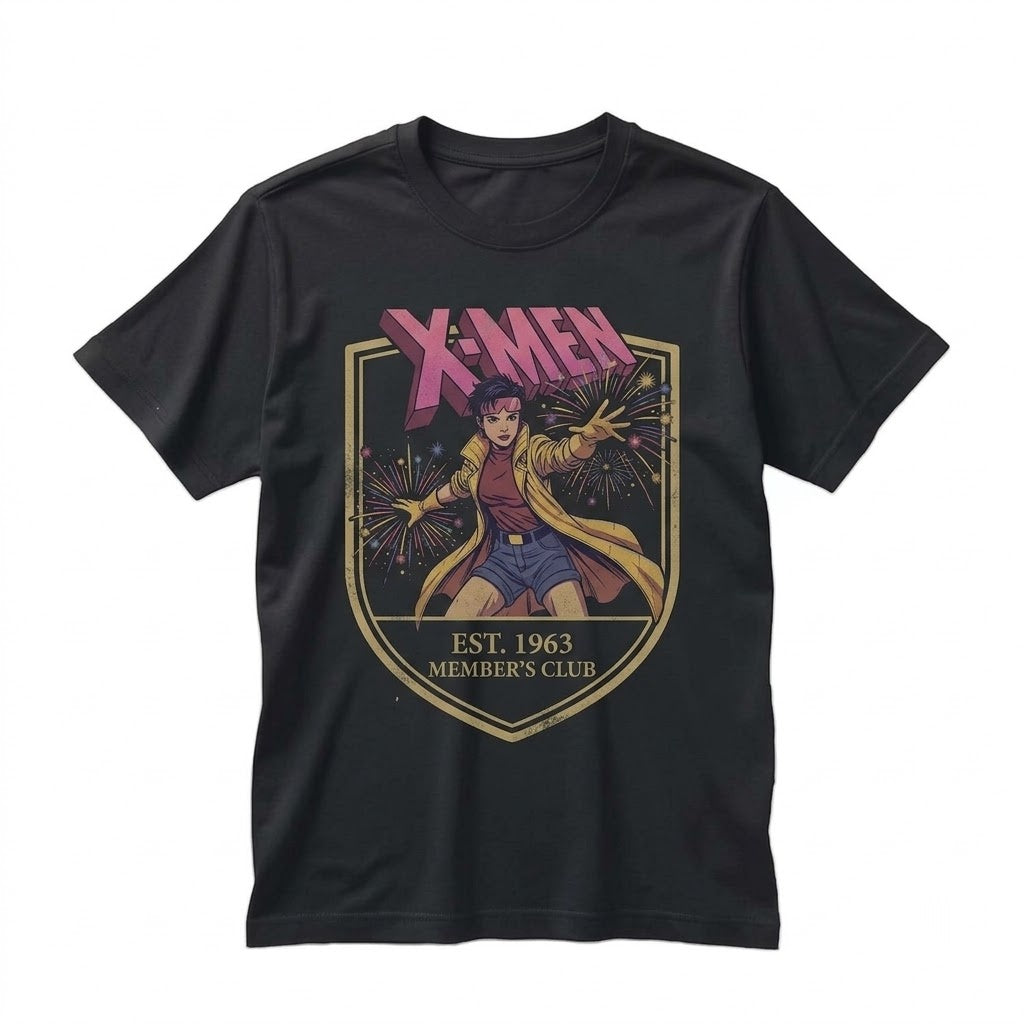 Vintage 90s Jubilee Mutant Hero Comic Graphic Apparel Retro Superhero Fan Gift Unisex TShirt