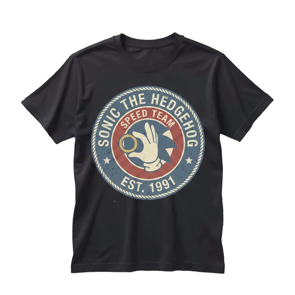 Retro Classic Comic Superhero Graphic Distressed Cotton Apparel Unisex TShirt