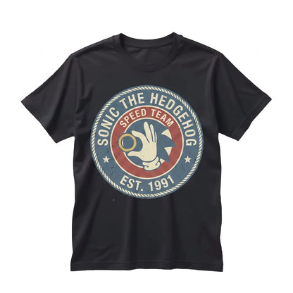 Retro Classic Comic Superhero Graphic Distressed Cotton Apparel Unisex TShirt