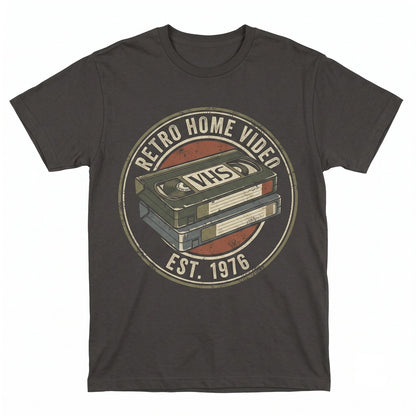 Retro 1980s VHS Tape Nostalgic Vintage Graphic Unisex TShirt