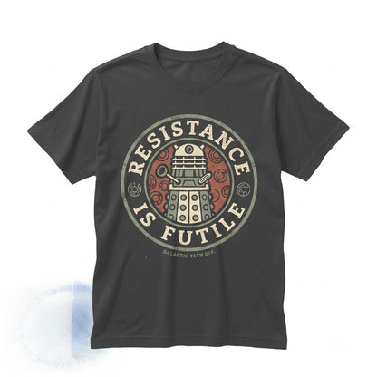 Exterminate Cyborg Alien Robot Graphic Apparel - Retro British Sci-Fi Unisex TShirt
