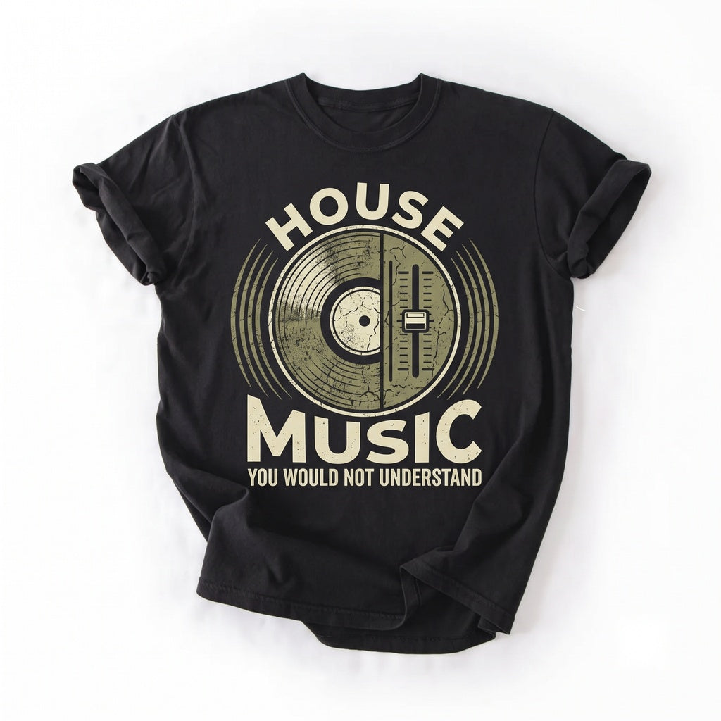 Funny DJ Graphic Art Disc Jockey Music Lover Apparel for Men Women Unisex TShirt