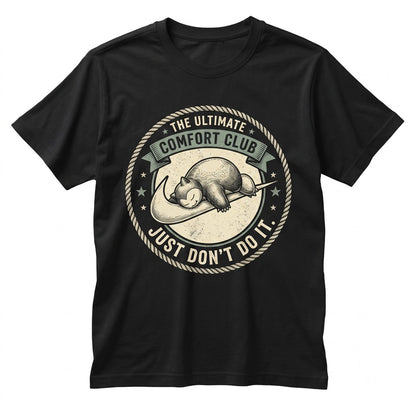 Sleeping Snorlax Just Don’t Do It Meme Graphic Retro Anime Monster Funny Birthday Present Unisex TShirt