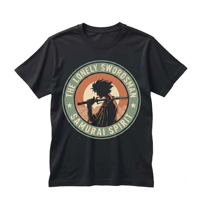 Vintage Hip Hop Edo Warrior Graveyard Walk Graphic Manga Jersey Top, Mugen Jin Fuu Kasumi Unisex TShirt
