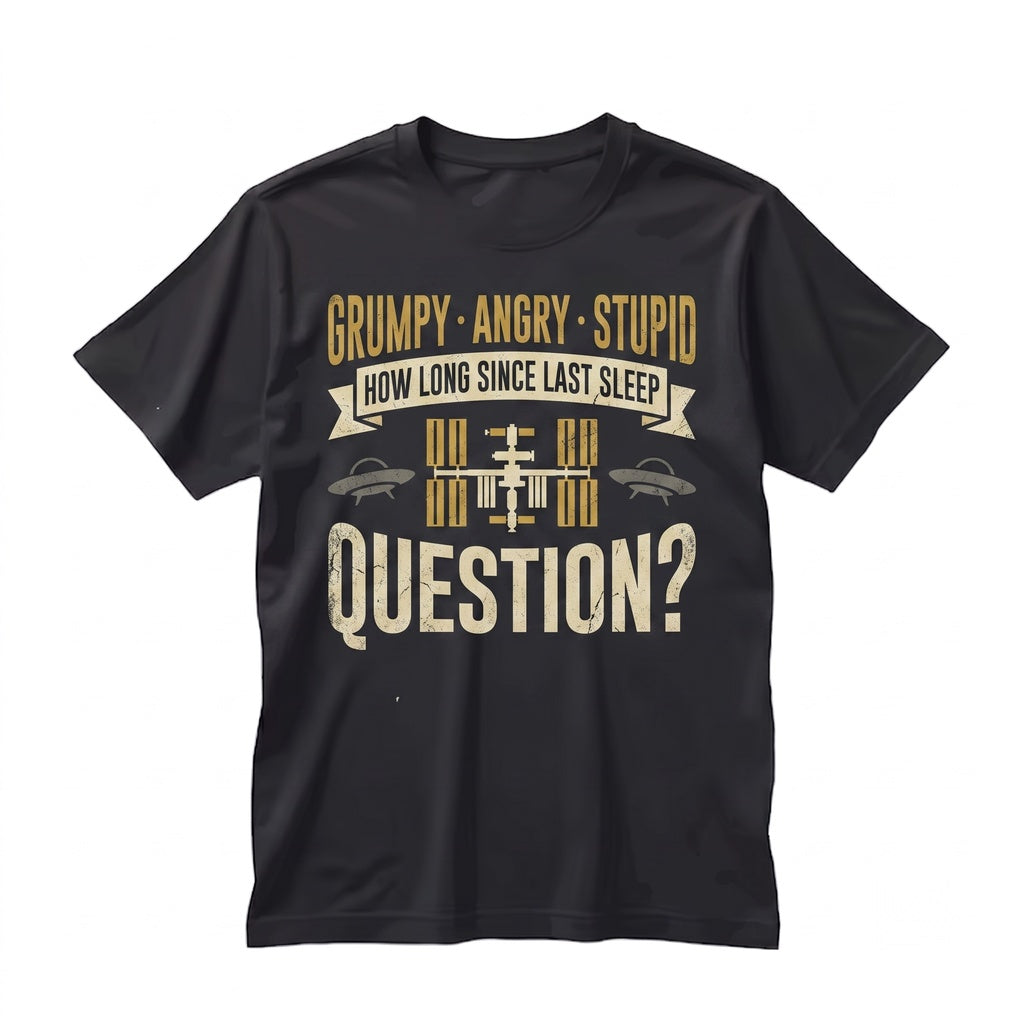 Rocky Grumpy Alien Quote Funny Sci-Fi Book Lover Space Fan Graphic Novelty Unisex TShirt