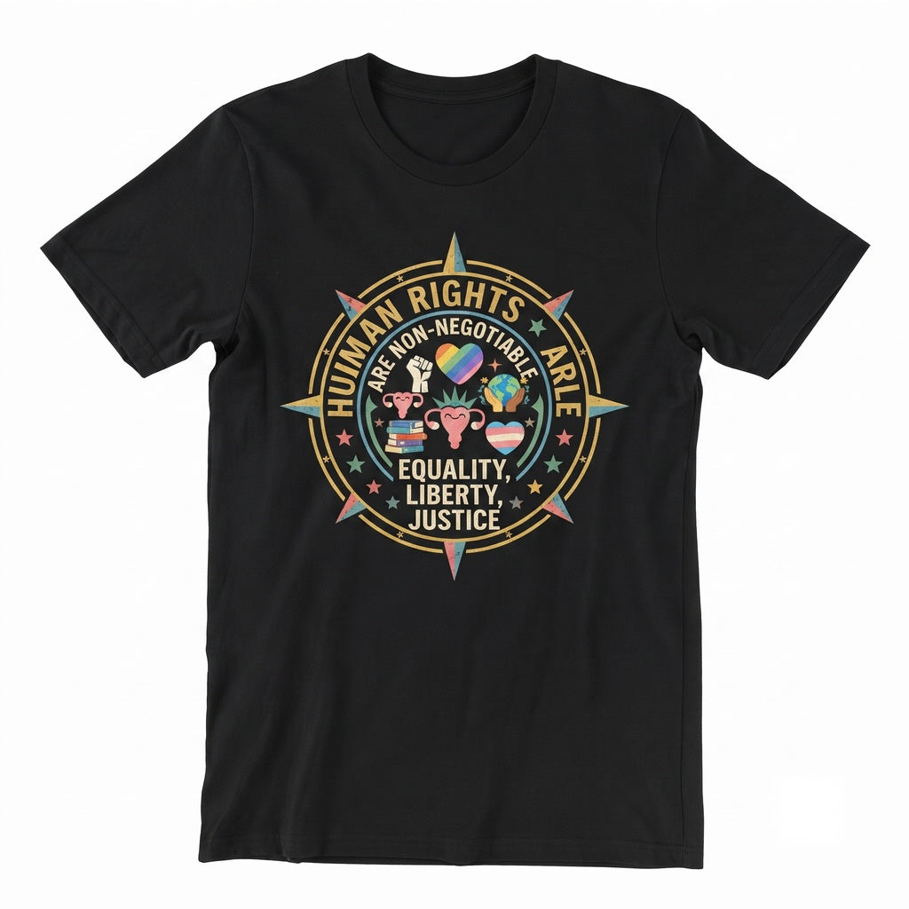 Big Fan Of Human Rights Equality Social Justice Rainbow LGBT Activist Sweatshirt Unisex TShirt