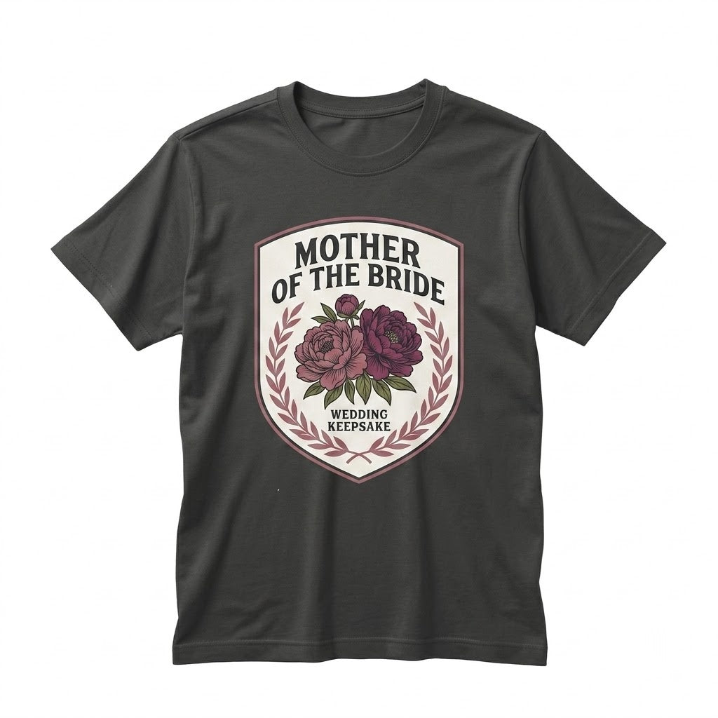 Mother of the Bride Groom Wedding Party Gift Mama Unisex TShirt