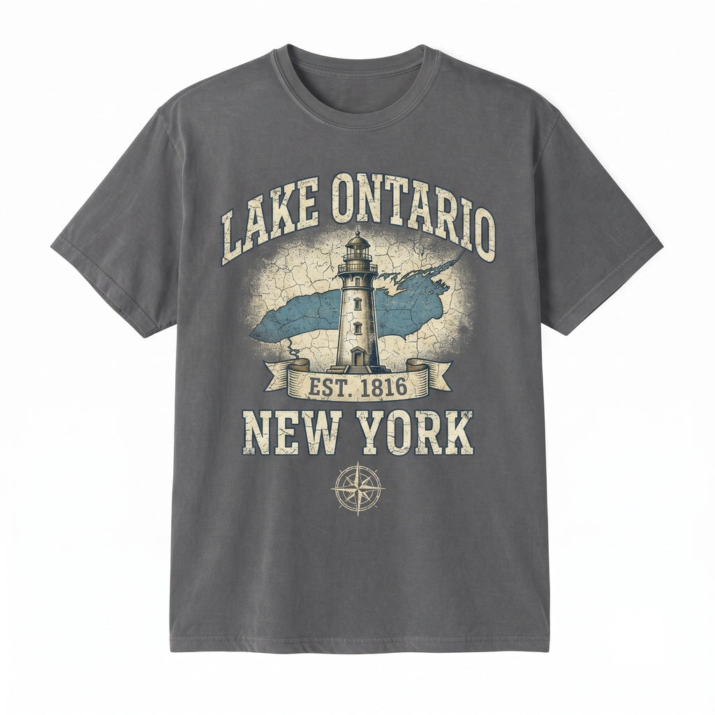 Lake Ontario New York Boating Life Vacation Gift Apparel Unisex TShirt