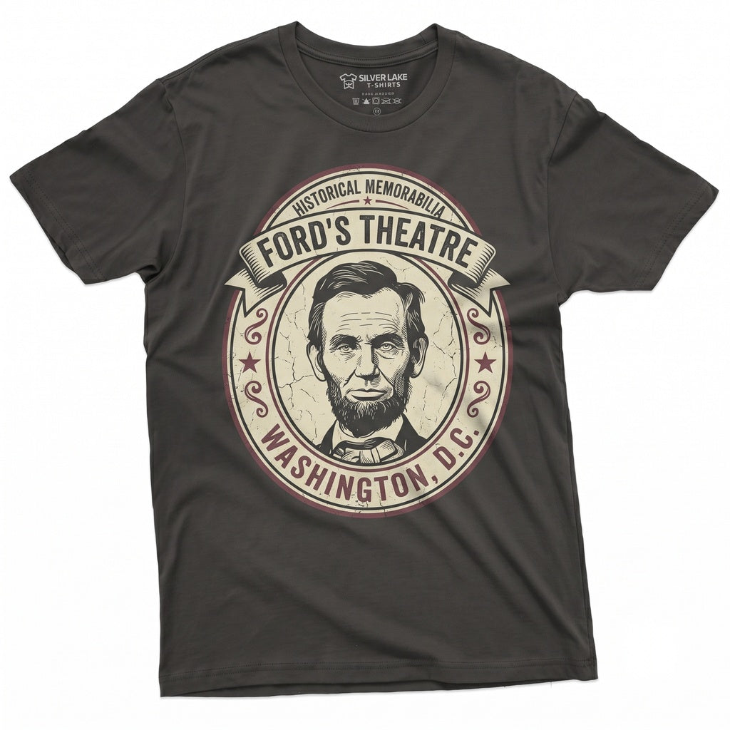 Abraham Lincoln Go To The Theater They Said Funny 4th Of July Independence Day USA President Gift Unisex TShirt