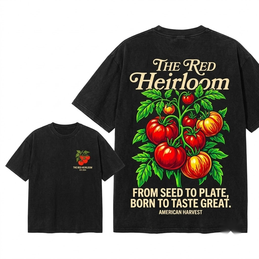 Tomato Girl Summer Italy Amalfi Coast Graphic Unisex Wash T-Shirt