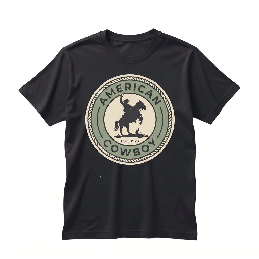 Vintage Cowboy Graphic Rodeo Western Country Apparel Unisex TShirt
