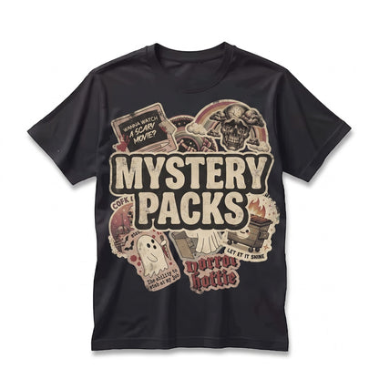 Mystery Sarcastic Snarky Sayings Spooky Water Bottle Decal Pack Sticker Bundle Unisex TShirt