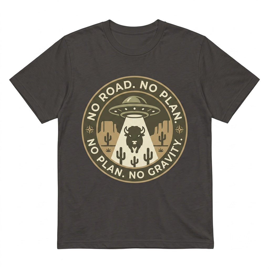 Jimothy Raccoon Alien Abduction UFO Flying Saucer Viral Seattle Meme Weird Graphic Top Unisex TShirt