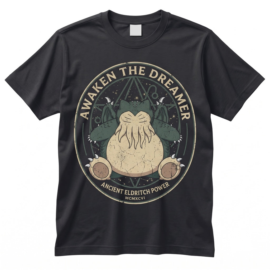 Cthulhu Cosmic Monster Sleeveless Tank Top Vintage Wash Dark Fantasy Anime Gothic Y2K Streetwear Gift Unisex TShirt