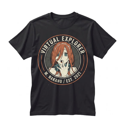 Japanese Anime Manga Girl Graphic Cosplay Waifu Top Apparel Clothes Unisex TShirt