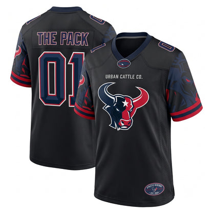 Unisex Breathable Mesh Football Game Day Fan Jersey, Lightweight Athletic Sports Apparel