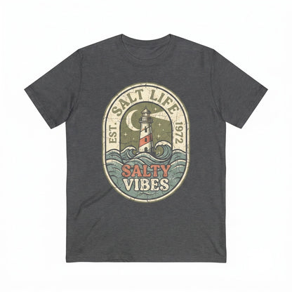 Salty Vibes Tank Top Retro Summer Beach Shirt Unisex TShirt