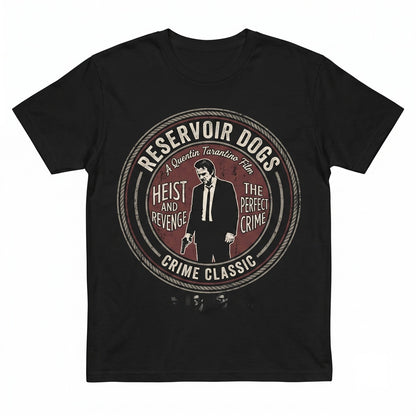 Vintage 90s Cult Crime Movie Bootleg Graphic Retro Heist Cinema Top Unisex TShirt