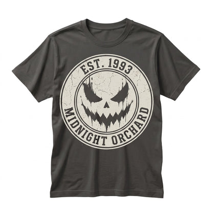 Dripping Scary Pumpkin Face Dark Horror Aesthetic Spooky Halloween Gift Unisex TShirt