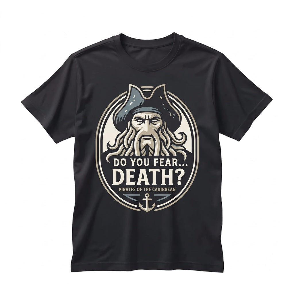 Vintage Davy Jones Pirate Theme Park Ride Graphic Vacation Matching Unisex TShirt