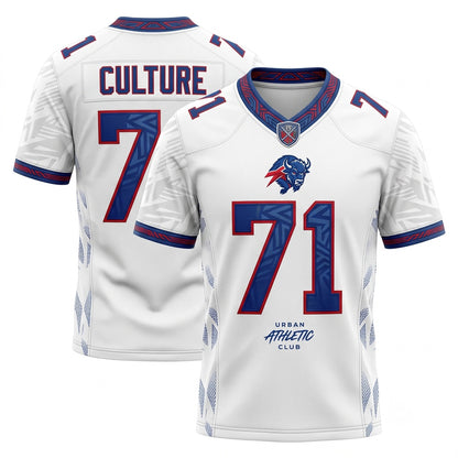 Unisex Football Fan Jersey - Lightweight Breathable Mesh Stitched Game Day Athletic Top