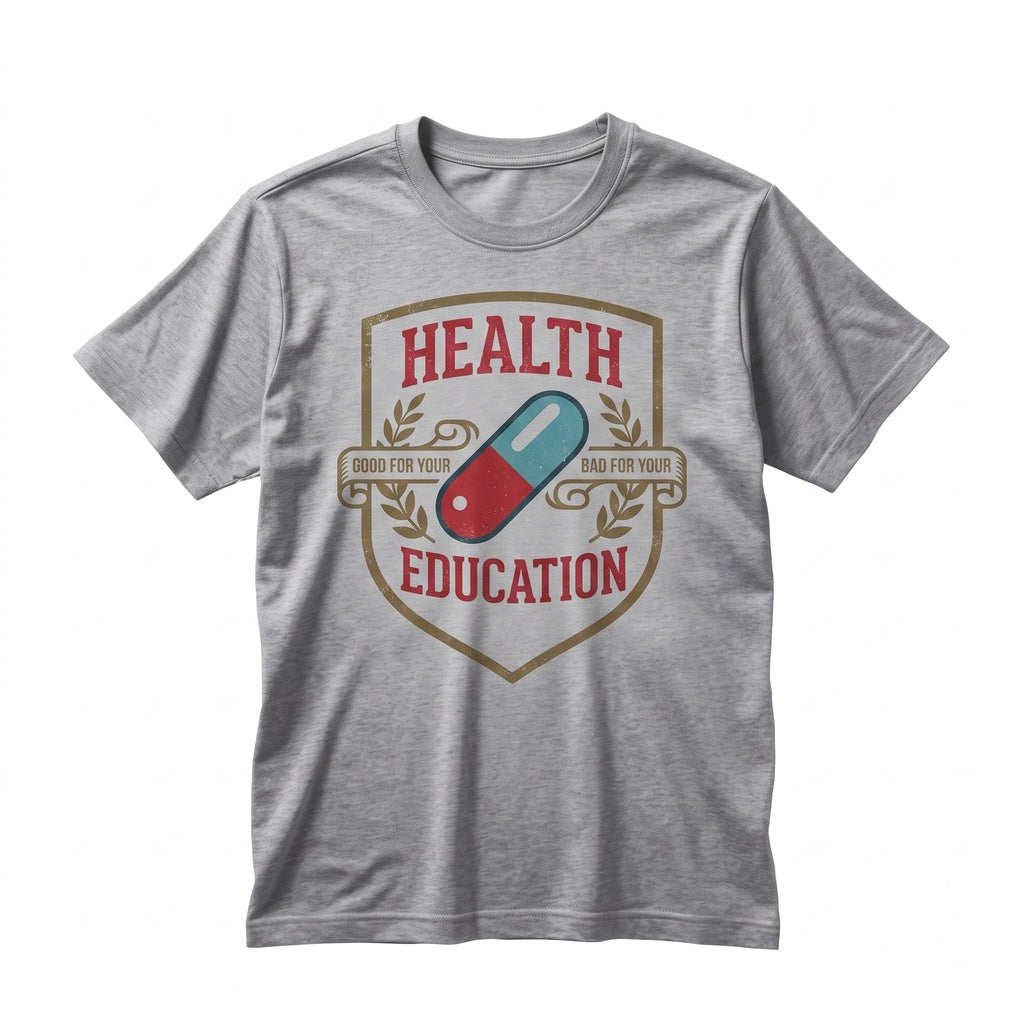 Good For You Health Neo Tokyo 80s Retro Anime Cyberpunk Manga Graphic Unisex TShirt