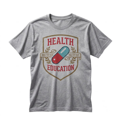 Good For You Health Neo Tokyo 80s Retro Anime Cyberpunk Manga Graphic Unisex TShirt