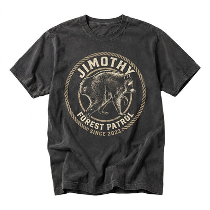 Jimothy Viral Seattle Raccoon Meme Vintage Retro Graphic Funny Animal Unisex TShirt