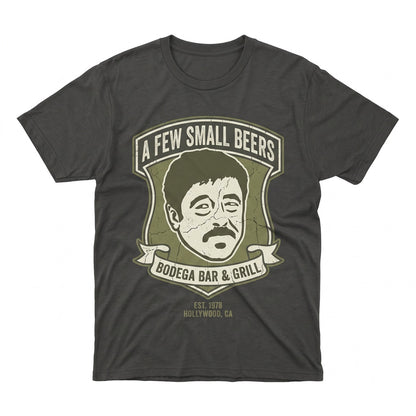 Funny Sensei Sergio A Few Small Beers Movie Graphic Cotton Apparel Unisex TShirt
