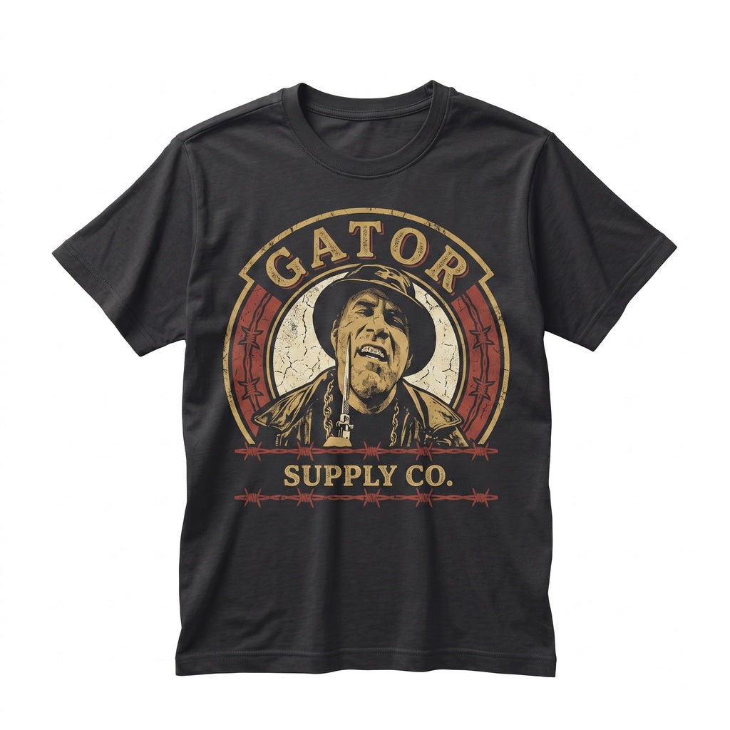 Gator Pimp Funny Comedy Movie Graphic Novelty Vintage Casual Cotton Apparel Unisex TShirt