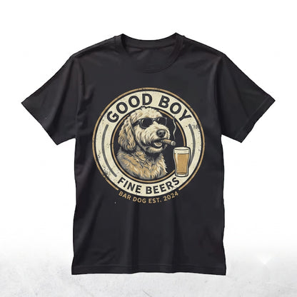 Goldendoodle Drinking