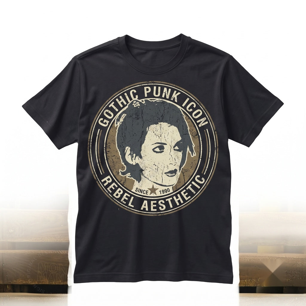 Vintage 90s Cult Movie Actress Retro Graphic Heavyweight Cotton Unisex TShirt