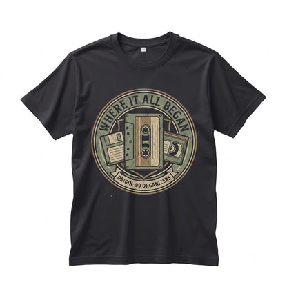 Retro 90s Tech Nostalgia Funny Vintage Computer Graphic Humor Cotton Unisex TShirt