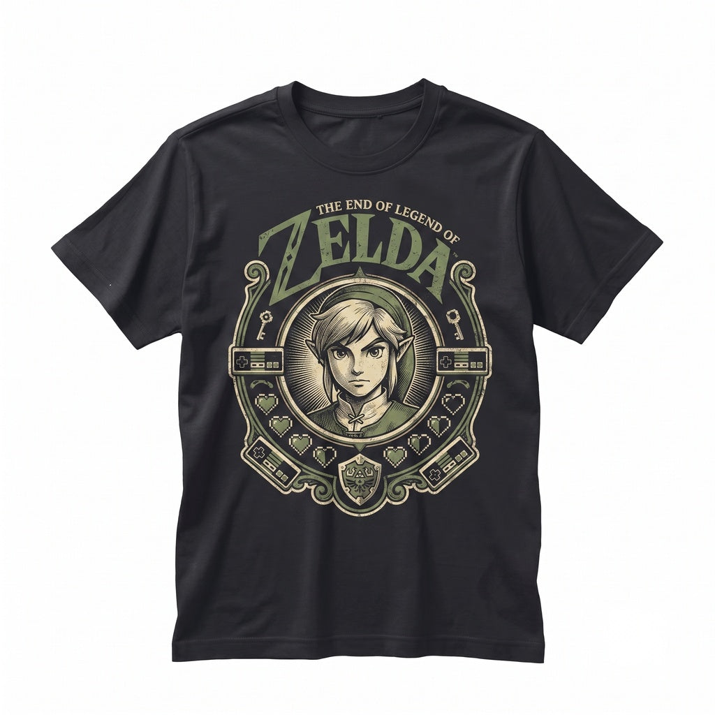 Retro Video Gamer Graphic Cotton Crewneck Apparel, Vintage Arcade Gaming Top, Unisex TShirt