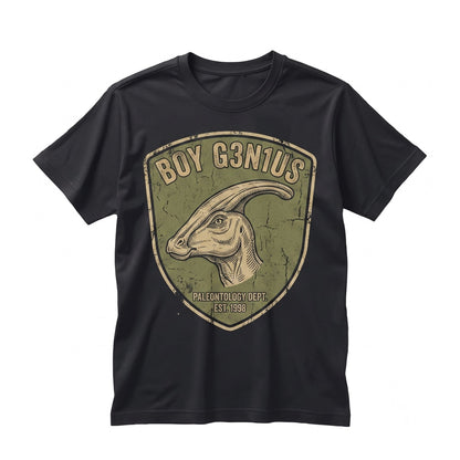 Dinosaur Graphic Hooded Sweatshirt, Prehistoric Fossil Pullover, Unisex TShirt