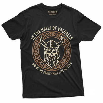 Viking Patriotic Valhalla Norse Warrior Inspirational Birthday Gift Apparel Unisex TShirt