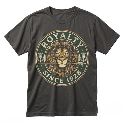 Vintage Lion Graphic Tee Gift Retro Safari Wild Cat Animal Lover Unisex TShirt