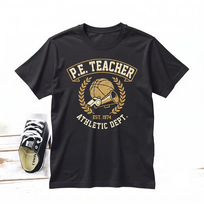PE Teacher Definition Funny Gym Coach Physical Education Appreciation Gift Unisex TShirt