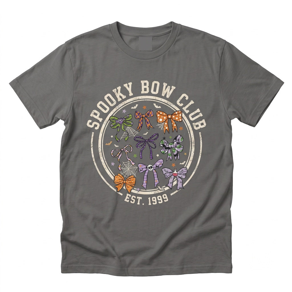 Cute Coquette Bow Halloween Spooky Season Aesthetic Gift Unisex TShirt