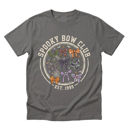 Cute Coquette Bow Halloween Spooky Season Aesthetic Gift Unisex TShirt