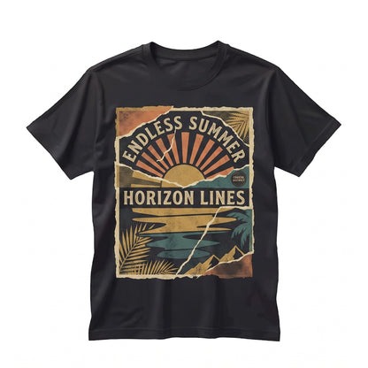 Summer Sunburst Sea Lover Beach Vacation Sunlight Vibes Unisex TShirt