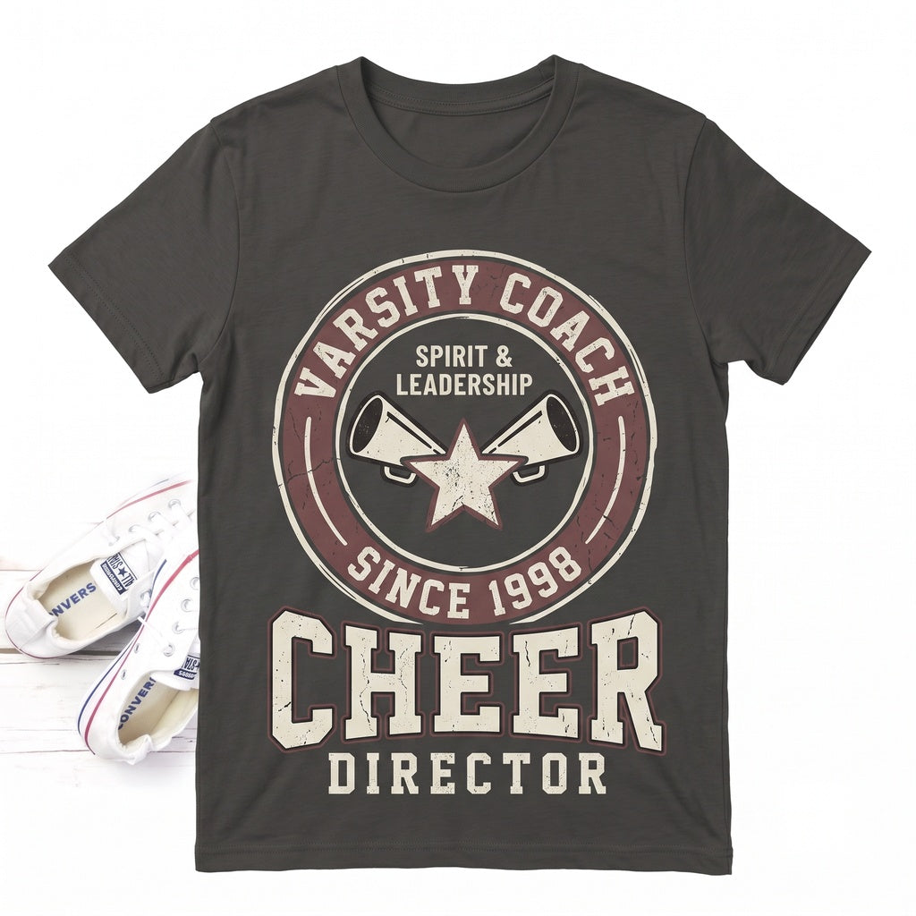 Cheerleading Mom Coach Cheerleader Squad Spirit Graphic Gift Unisex TShirt