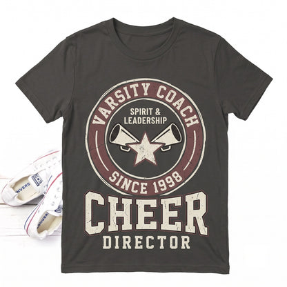 Cheerleading Mom Coach Cheerleader Squad Spirit Graphic Gift Unisex TShirt